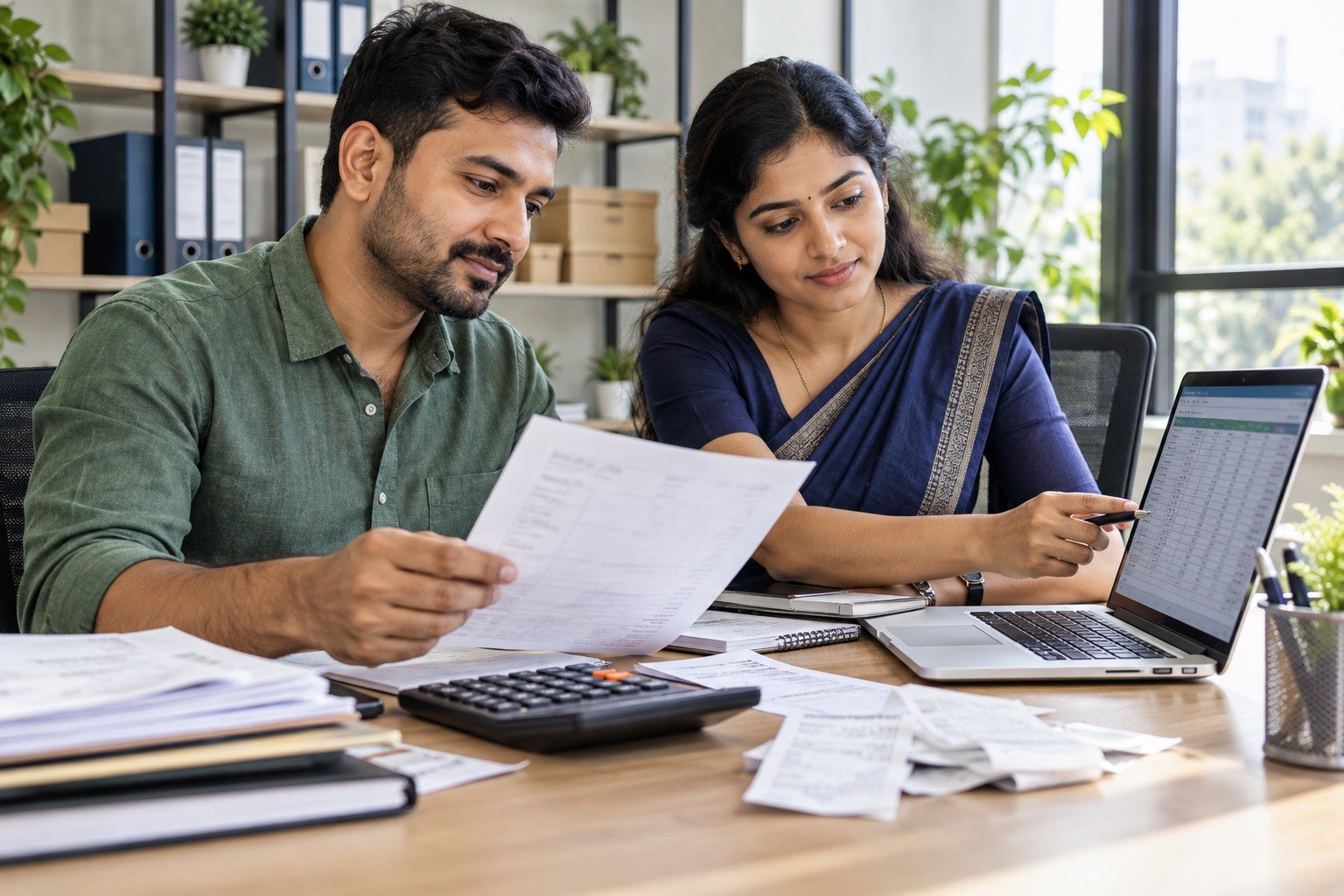 Illustrative business accounting consultation